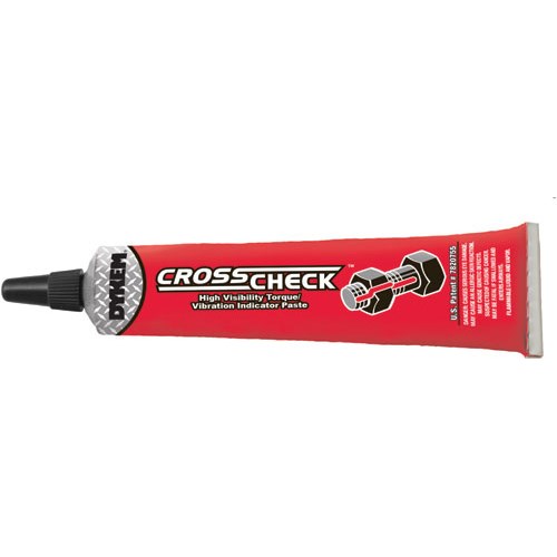 Tamperproof Marker / Torque Seal 12 Pack, Red DYKEM Cross-Check 1 oz Tube
