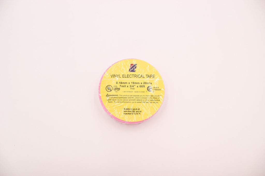 Color Code Electrical Tape, Pink Patriot Power & Communications