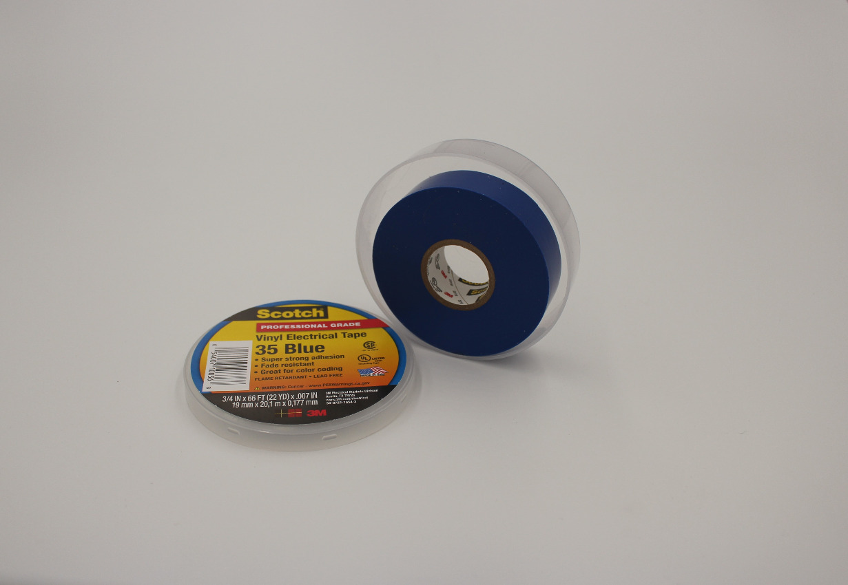 Scotch 35 Vinyl Electrical Tape for Color Coding