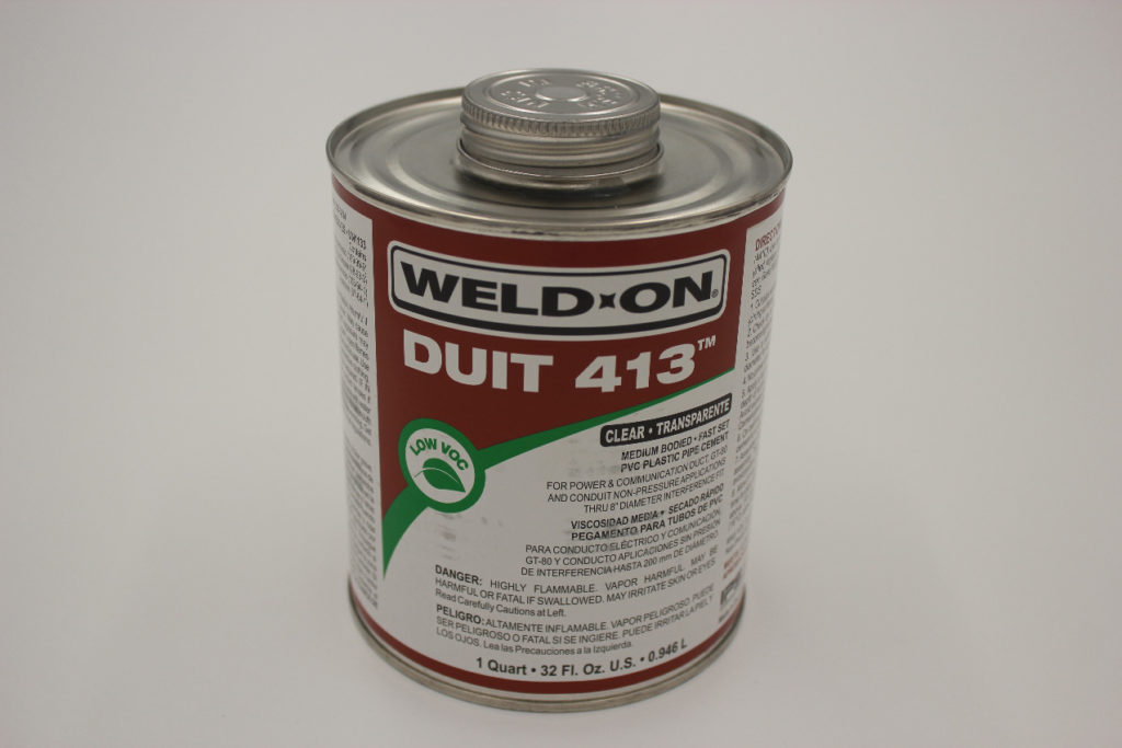 PVC Glue, 1 quart Patriot Power & Communications