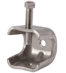 Stainless Steel Angle Adapter with 3/8” tapped hole